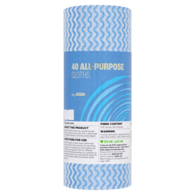 ASDA 40 All-Purpose Cloths