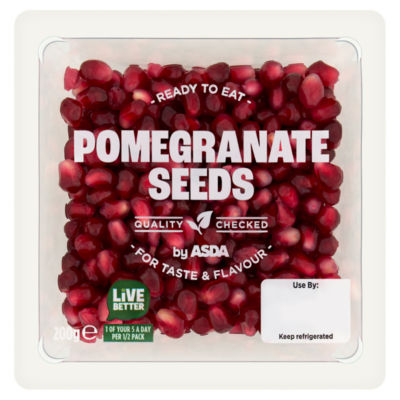 ASDA Sweet & Crunchy Pomegranate Seeds 200g