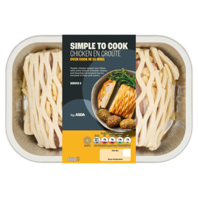 ASDA Simple to Cook Chicken En Croûte 406g