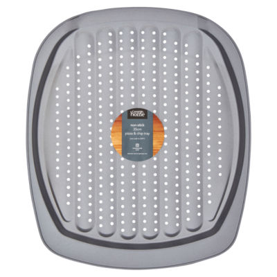 George Home Non-Stick Pizza & Chip Tray 35cm