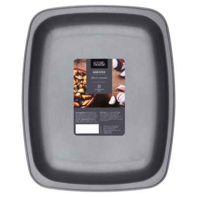 George Home Non-Stick Grey Roaster 28cm