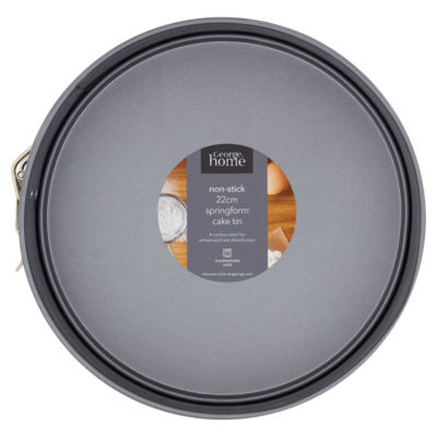 George Home Non-Stick 22cm Springform Cake Tin