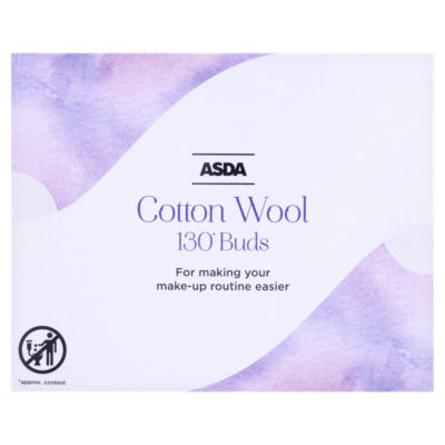 ASDA 130 Cotton Wool Buds