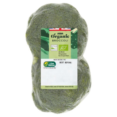 ASDA Organic Organic Broccoli 300g
