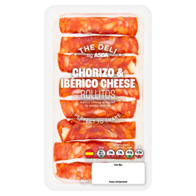 ASDA The Deli Chorizo & Ibérico Cheese Rollitos 88g
