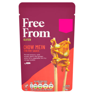 Free From By Asda Chow Mein Stir-Fry Sauce 120G