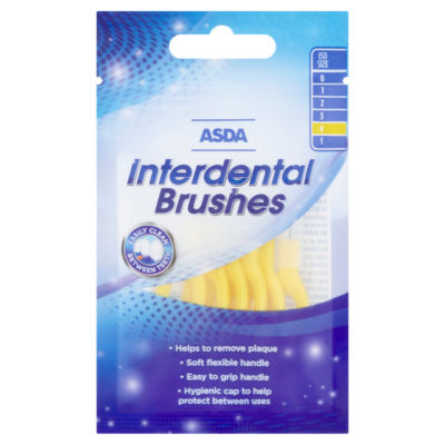 ASDA 6 Interdental Brushes