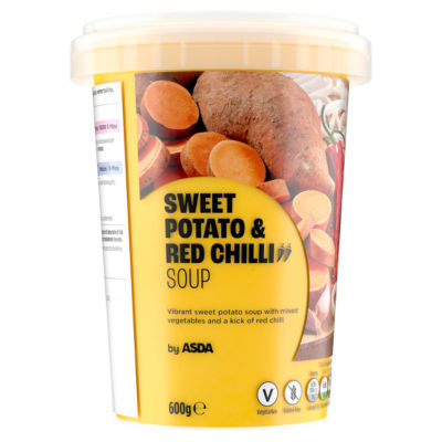 ASDA Sweet Potato & Red Chilli Soup 600g
