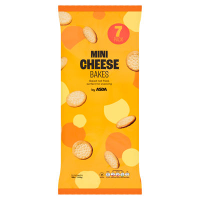 ASDA Mini Cheese Bakes 7 x 24g (168g)