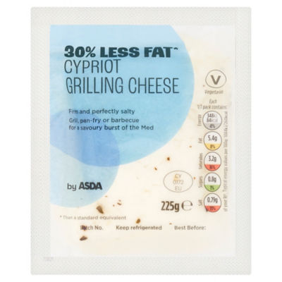 ASDA 30% Less Fat Halloumi 225g