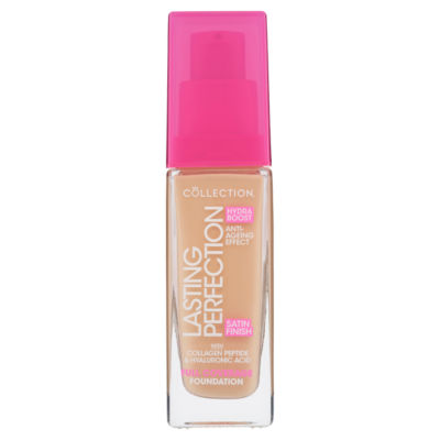 Collection Lasting Perfection Shade 8W Beige Warm Full Coverage Foundation 27ml