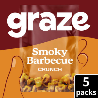 Graze Smoky Barbecue Crunch Multipack 5x22.5g