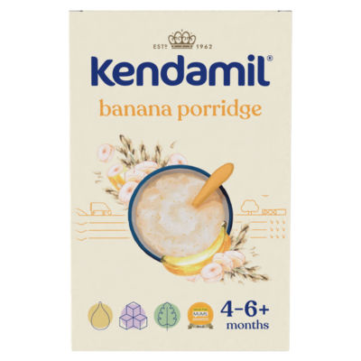 Kendamil Banana Porridge 4-6+ Months 150g