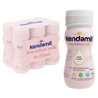 Kendamil Ready to Feed First Infant Milk 6x250ml 0+ Months