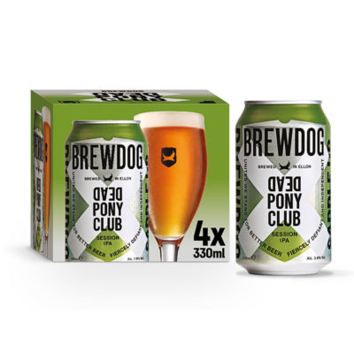BrewDog Dead Pony Club Session Pale Ale 4 x 330ml
