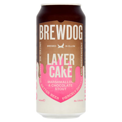 BrewDog Layer Cake Marshmallow & Chocolate Stout 440ml