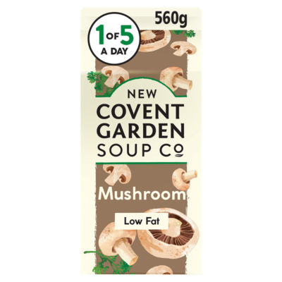NEW COVENT GARDEN Soup Co Mushroom Soup 560G