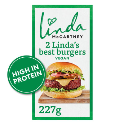 Linda McCartney's Linda McCartney's Vegan 2 Linda's Best Burgers 227g