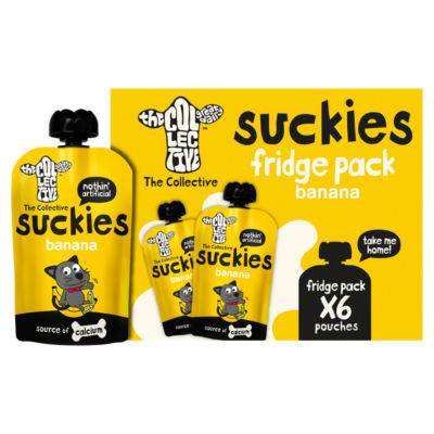The Collective Suckies Fridge Pack Banana 6 x 90g