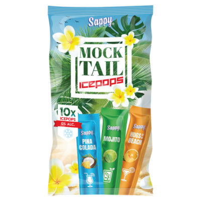 Sappy Mock Tail Icepops 10 x 50ml (500ml)