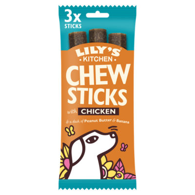 Lily's Kitchen Chew Sticks with Chicken Dog Treats 120g