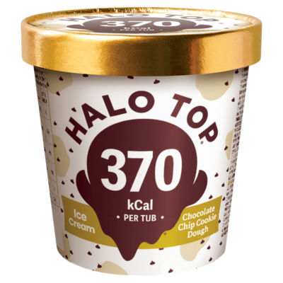 Halo Top Ice Cream Chocolate Chip Cookie Dough 460Ml