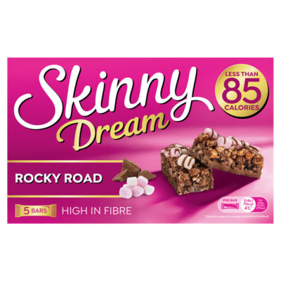 Skinny Dream Rocky Road Bars 5 x 20g