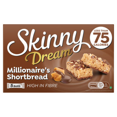 Skinny Dream millionaire s shortbread bars