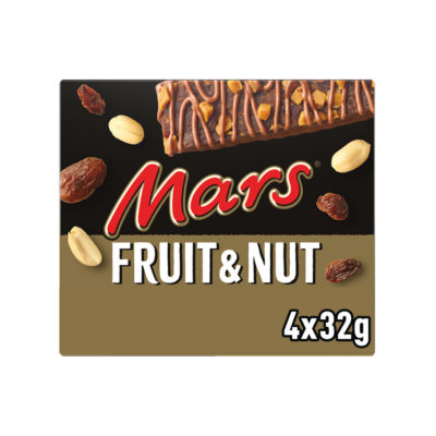 Mars Fruit & Nut Mulitpack Chocolate Bars 4 x 32g