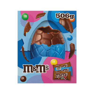 M&Ms Milk Chocolate Easter Egg 506g