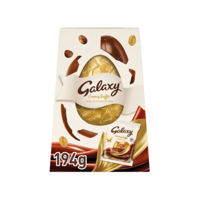 Galaxy Creamy Truffle Mini Eggs Easter Egg 194g