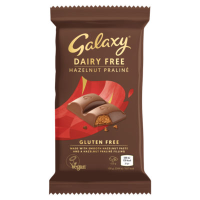 Galaxy Dairy Free Hazelnut Praline 100g