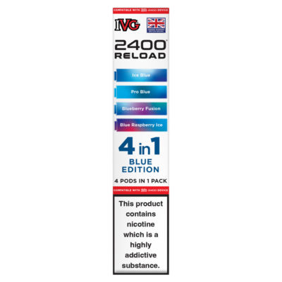 IVG 2400 Reload 4 in 1 Blue Edition