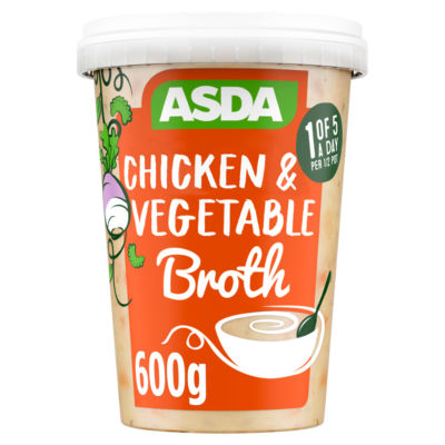 Asda Chicken & Vegetable Broth