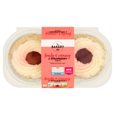 The BAKERY at ASDA The Bakery 2 Strawberry Tarts