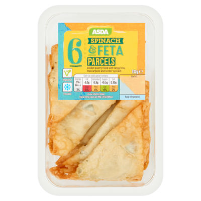 Asda 6 Spinach & Feta Parcels