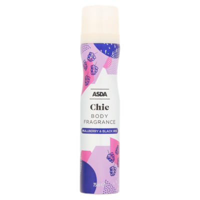 ASDA Chic Body Fragrance Mullberry & Black Iris 75ml