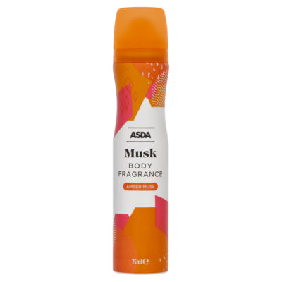 ASDA Musk Body Fragrance Amber Musk 75ml