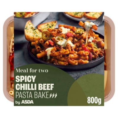 ASDA Spicy Chilli Beef Pasta Bake 800g