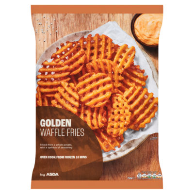 ASDA Golden Waffle Fries 750g