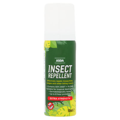 ASDA Extra Strength Insect Repellent 50ml