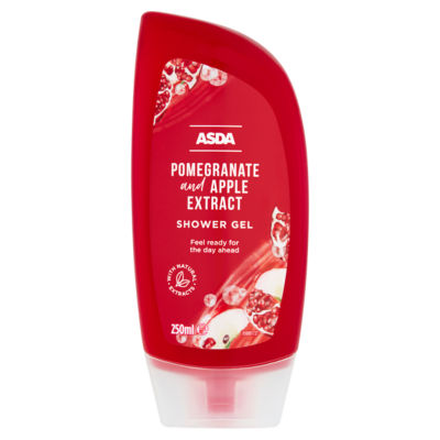 ASDA Pomegranate and Apple Extract Shower Gel 250ml