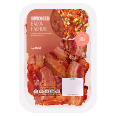 ASDA Smoked Bacon Rashers 60g