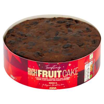 ASDA Tempting Rich Fruit Cake 800g