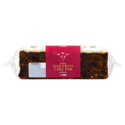 Iced Fruit Cake Bar 400g