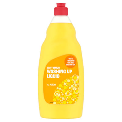ASDA Zesty Lemon Washing Up Liquid 1 Litre