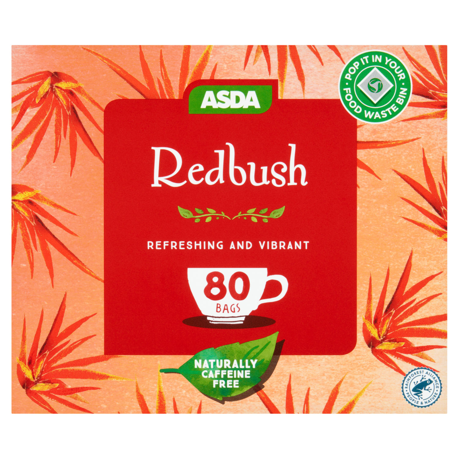 ASDA Redbush Tea Bags 80 Bags