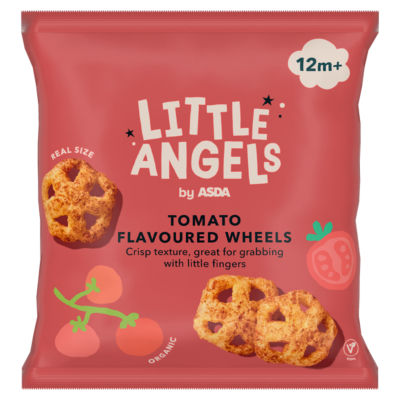 LITTLE ANGELS by ASDA Little Angels by  Tomato Flavoured Wheels  12m+ 20g