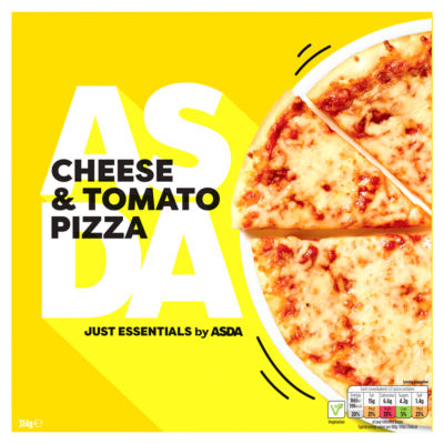 JUST ESSENTIALS by ASDA Just Essentials Cheese & Tomato Pizza 314g
