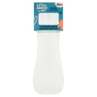 LITTLE ANGELS by ASDA Little Angels Standard Neck Feeding Bottle 0m+